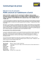 200901 Pressemitteilung CH Franklinturm Projektmeilenstein CH FR